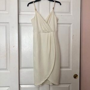 Cream Midi Dress
